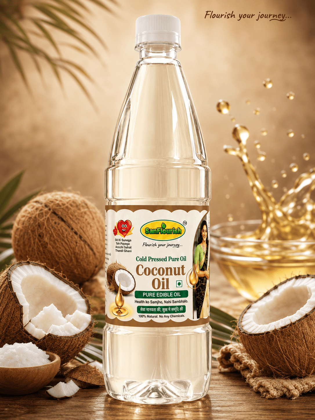 Cold Pressed Coconut Oil